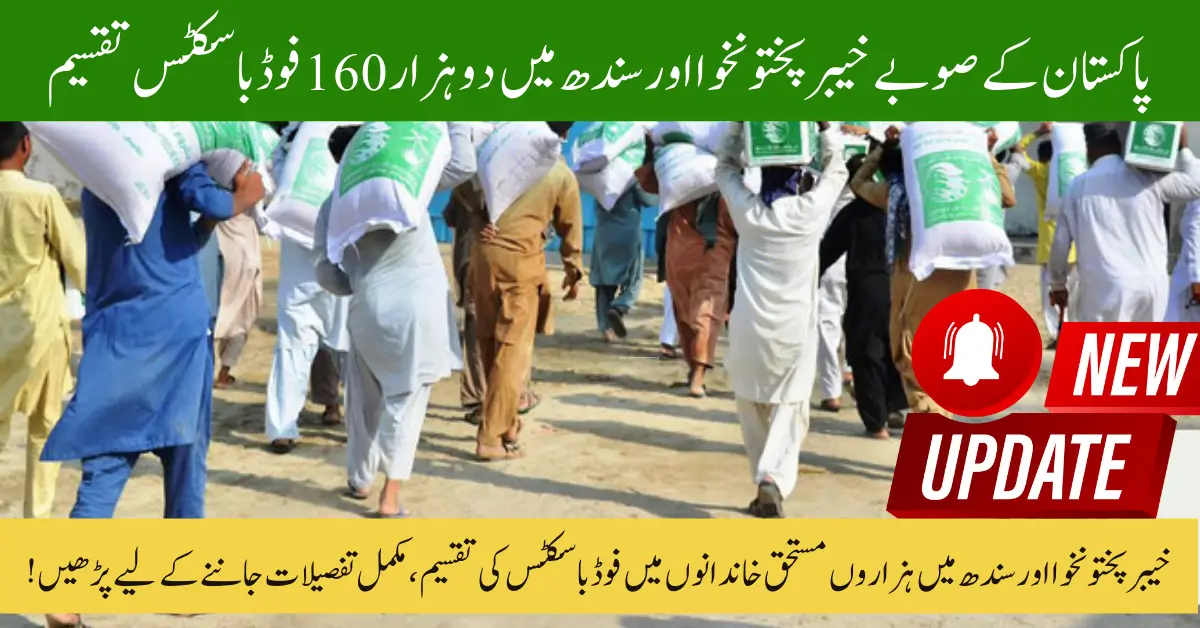 King Salman Center 2,160 Food Baskets to Support Vulnerable Communities in KP & Sindh