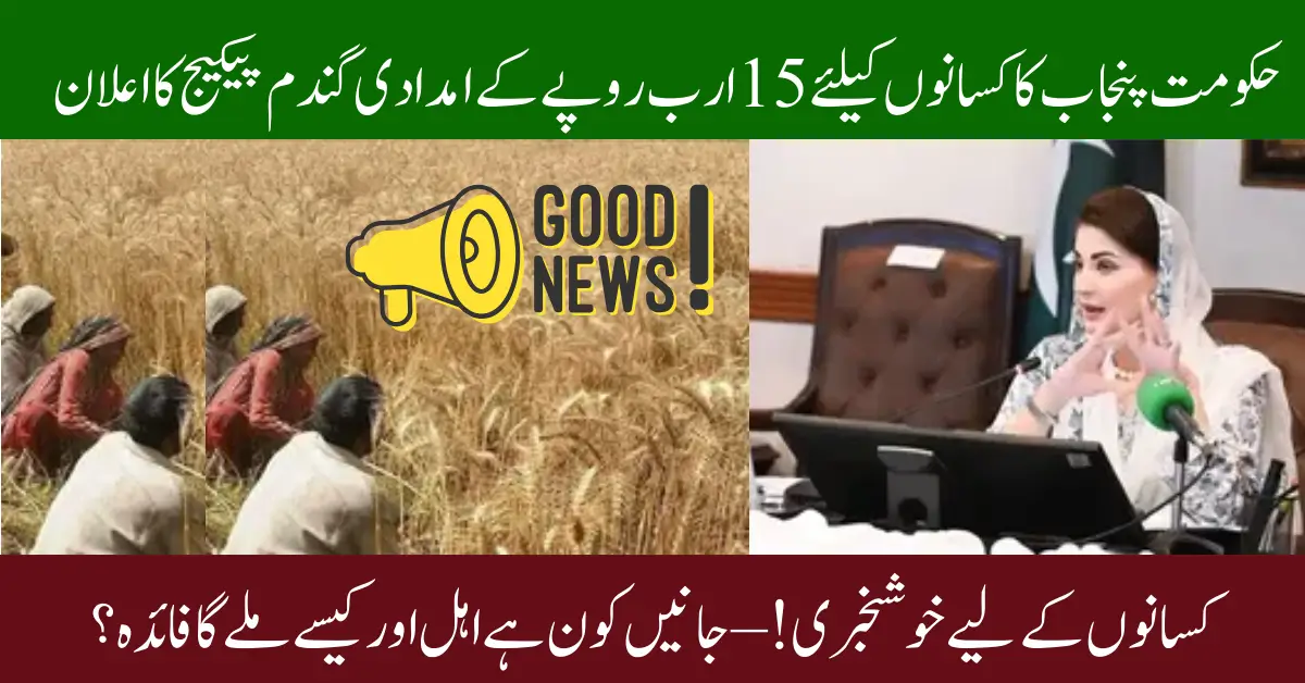 Punjab CM 15b Wheat Relief Package for Farmers – Key Highlights and Benefits Explained
