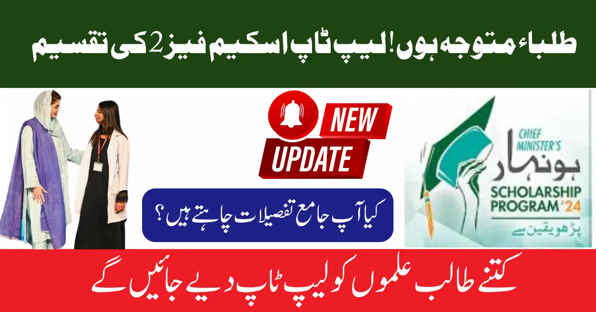 CM Punjab Honhaar Scholarship Phase II – 2025 Eligibility, Benefits & Distribution Cities