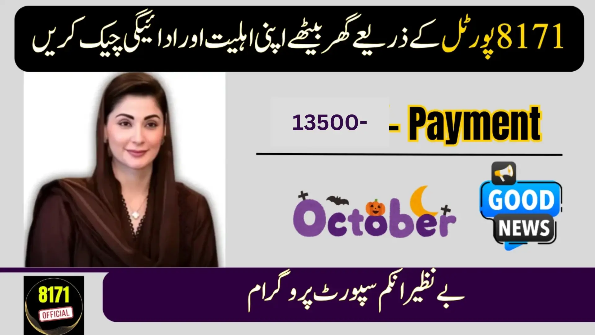 How to Use the 8171 Portal in October 2025 Checking CNIC, Eligibility & Payments